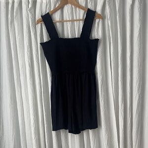 Chic Navy Sleeveless Jumpsuit